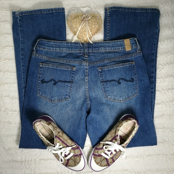 AMERICAN RAG CIE Boot Cut Jeans Size 11 - Picture 3 of 8